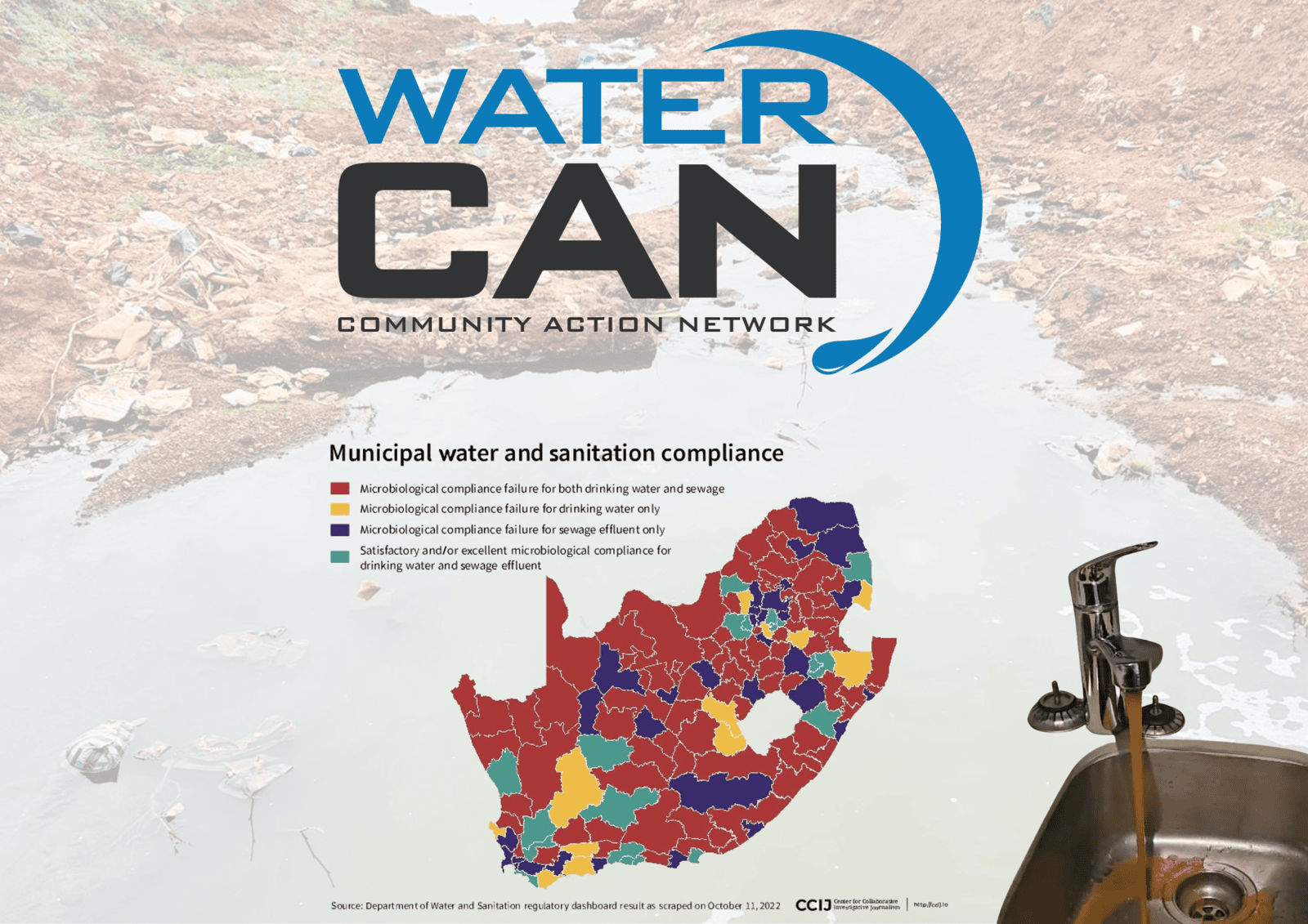 WaterCAN: R1bn in returned water grants is a national disgrace while communities live with dry taps and sewage-polluted rivers